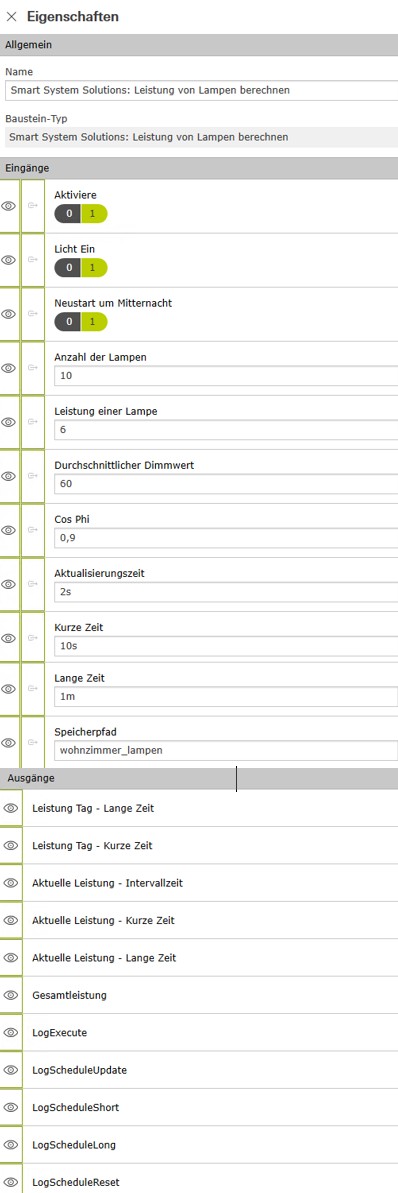 CalculateEnergyLamps_Beispiel_01_Eigenschaften
