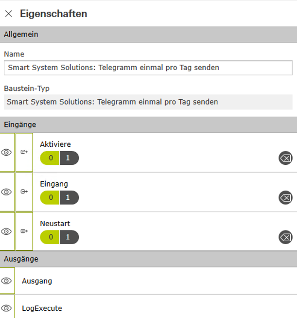 TelegramOnceADay_Eigenschaften